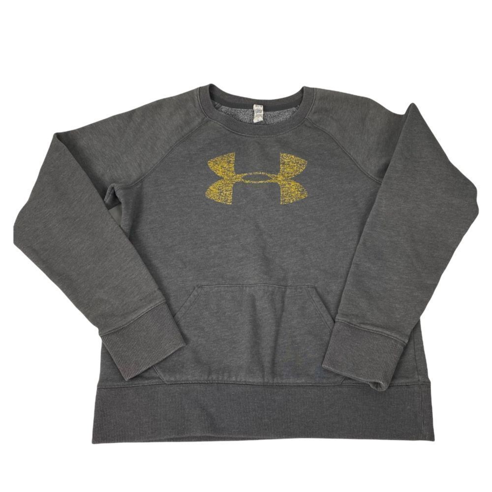 Under Armour Women’s Medium Gray Semi Fitted Coldgear Sweatshirt